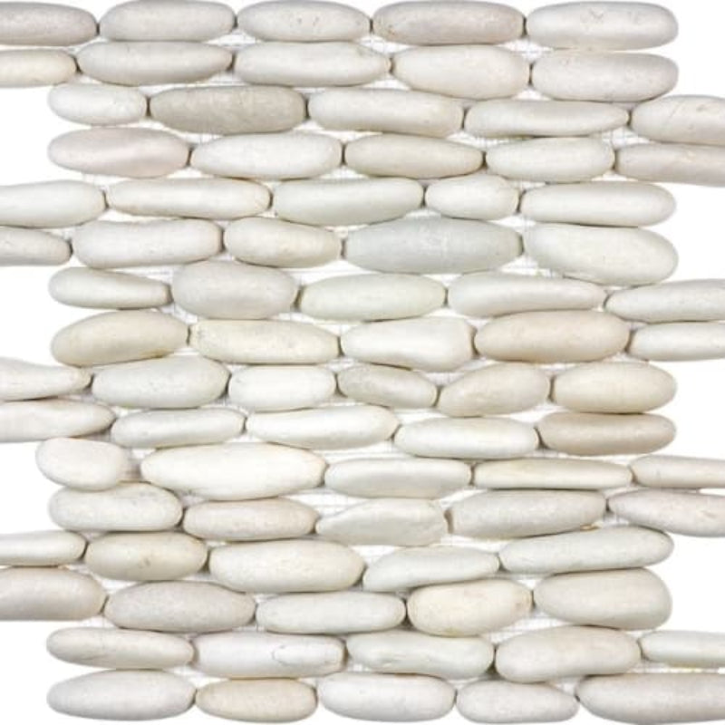 Zen in Serenity Ivory Stacked Pebbles