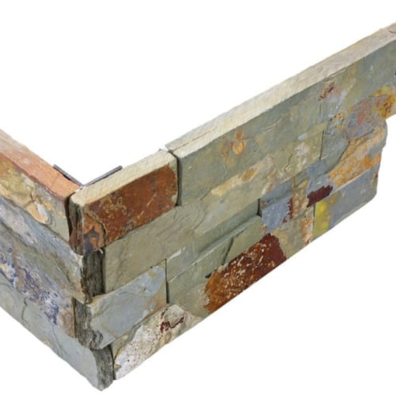 Ledger Stone in Sierra 6x18 Assembled Corner